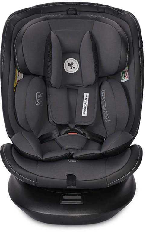 Автокрісло Lorelli Aviator i-Size Isofix 360° Grey