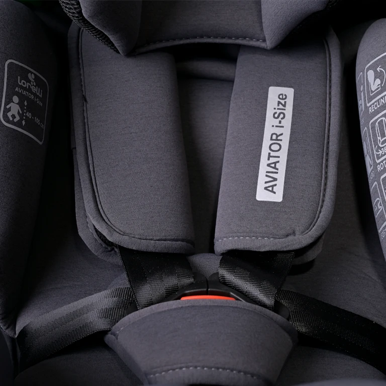 Автокрісло Lorelli Aviator i-Size Isofix 360° Grey