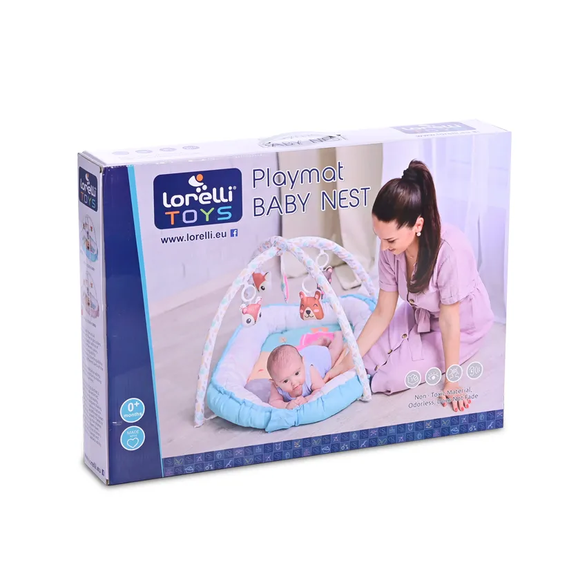 Развивающий коврик Lorelli Baby Nest Blue