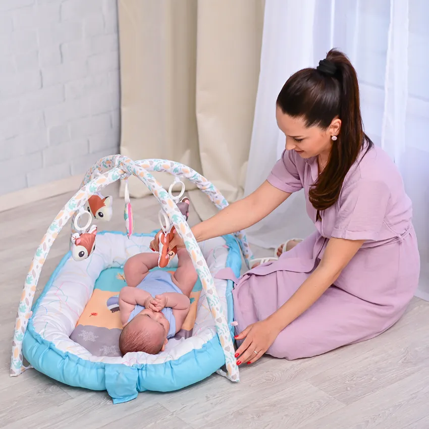 Развивающий коврик Lorelli Baby Nest Pink
