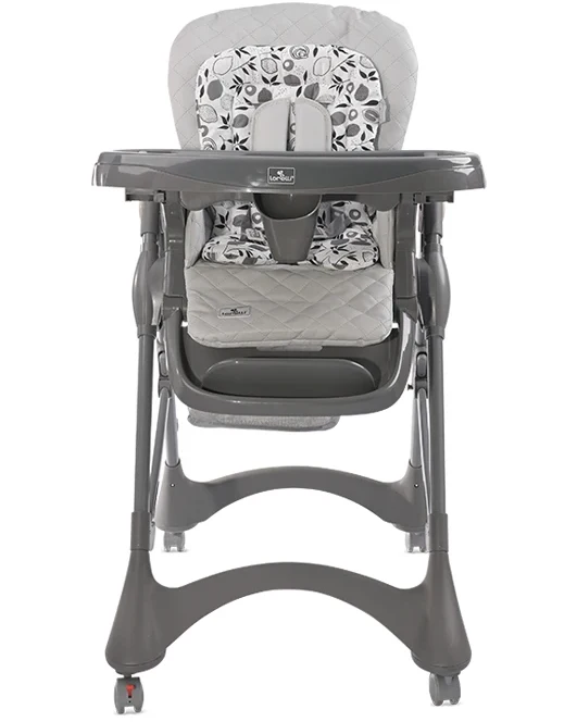 Стільчик для годування Lorelli Bellissimo Cool GREY PU Leather