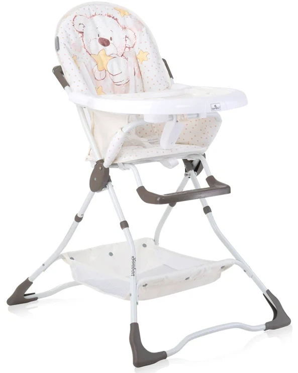 Стульчик для кормления Lorelli BonBon White Teddy Bear