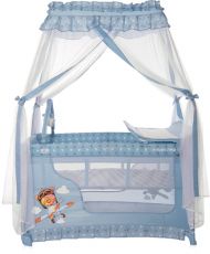 Манеж Lorelli Magic Sleep Blue ADVENTURE