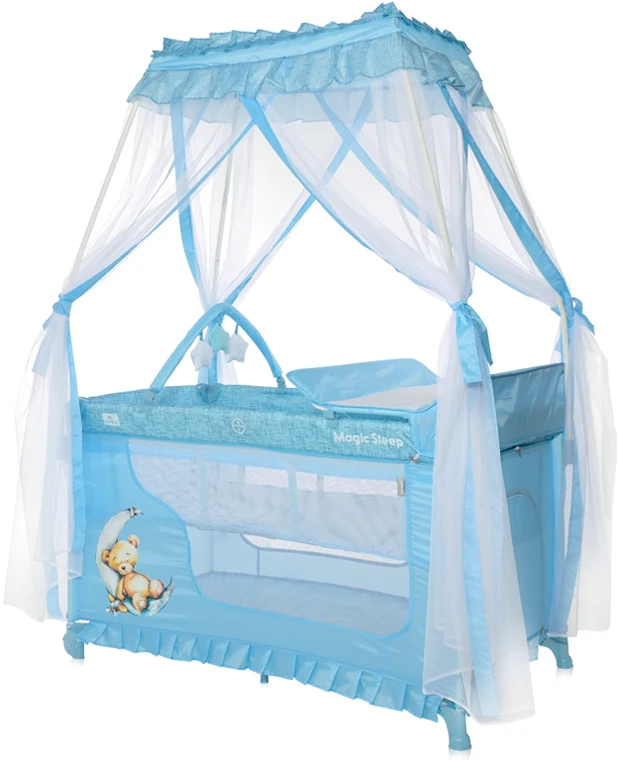 Манеж Lorelli Magic Sleep Blue Moon SLEEPING BEAR