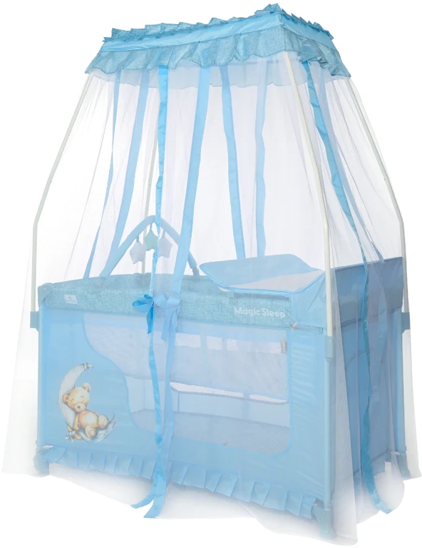 Манеж Lorelli Magic Sleep BBlue Moon SLEEPING BEAR