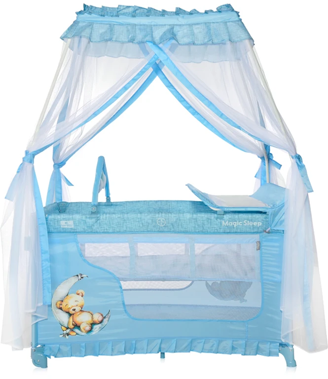 Манеж Lorelli Magic Sleep BBlue Moon SLEEPING BEAR