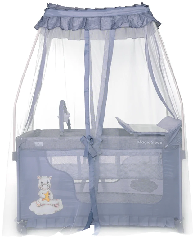Манеж Lorelli Magic Sleep Cool Grey HIPPO