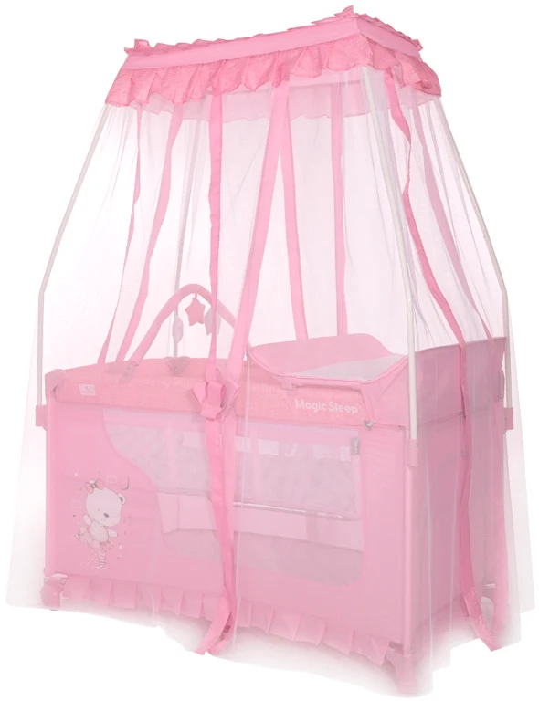 Манеж Lorelli Magic Sleep Mellow Rose BALLERINA BEAR