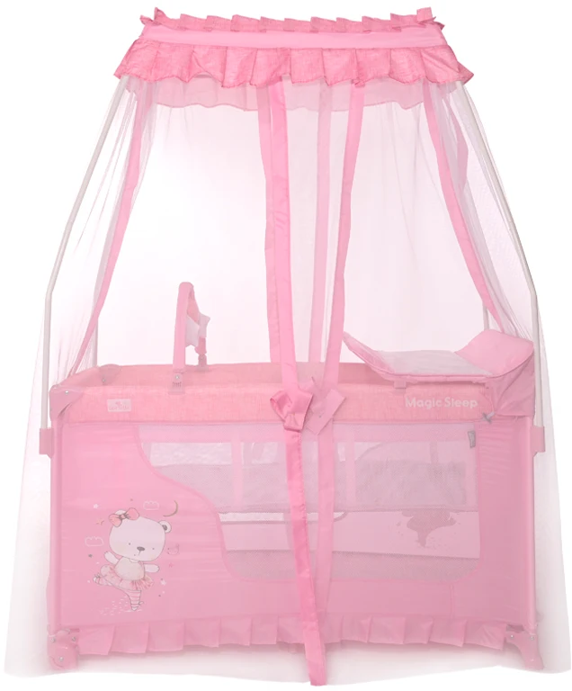 Манеж Lorelli Magic Sleep Mellow Rose BALLERINA BEAR