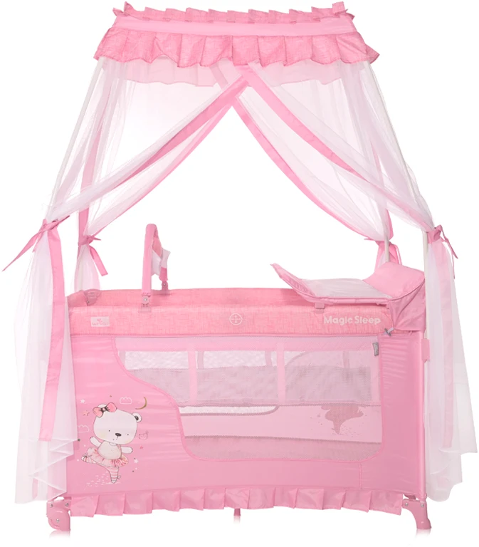 Манеж Lorelli Magic Sleep Mellow Rose BALLERINA BEAR