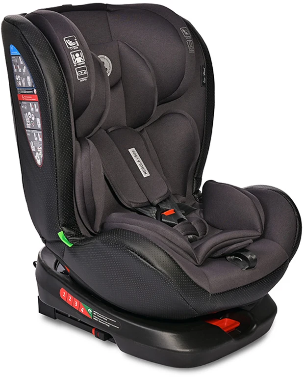 Автокресло Lorelli Nebula i-Size Isofix 360° Black