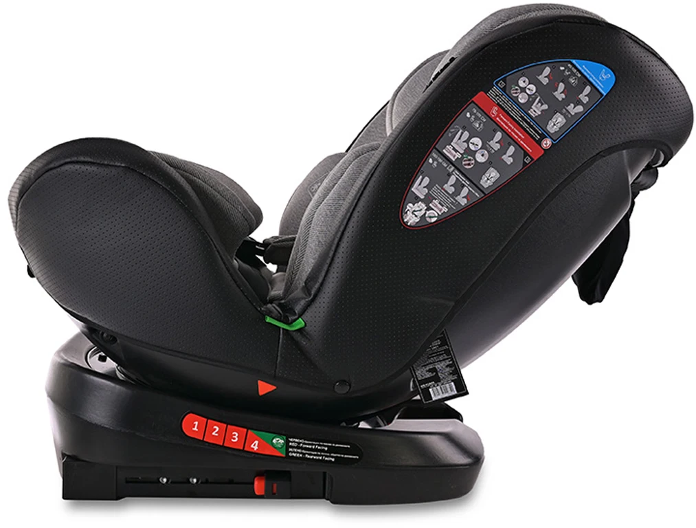 Автокрісло Lorelli Nebula i-Size Isofix 360° Grey