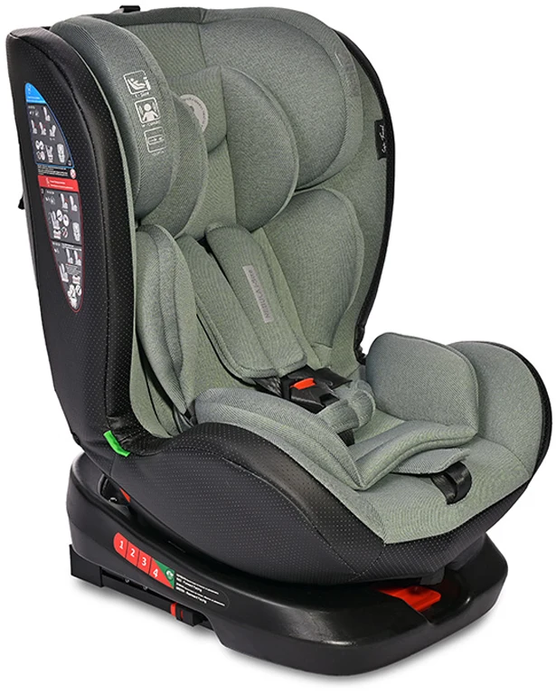 Автокресло Lorelli Nebula i-Size Isofix 360° Iceberg Green