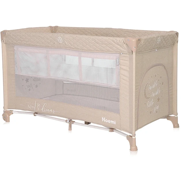 Манеж Lorelli NOEMI 2 Layers Fog Beige Star