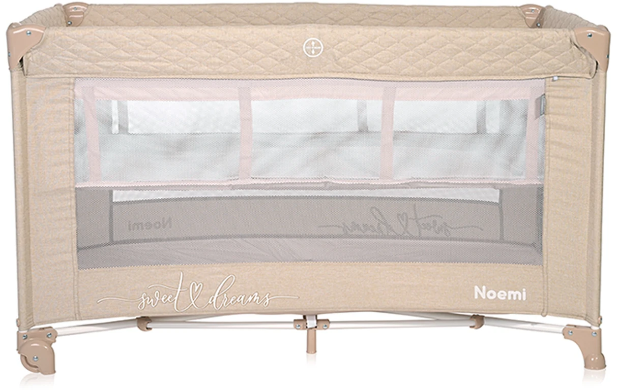 Манеж Lorelli NOEMI 2 Layers Fog Beige Star