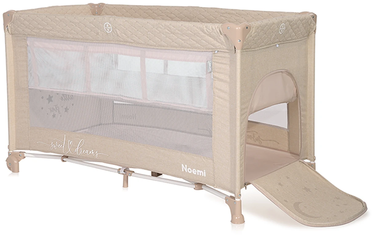 Манеж Lorelli NOEMI 2 Layers Fog Beige Star