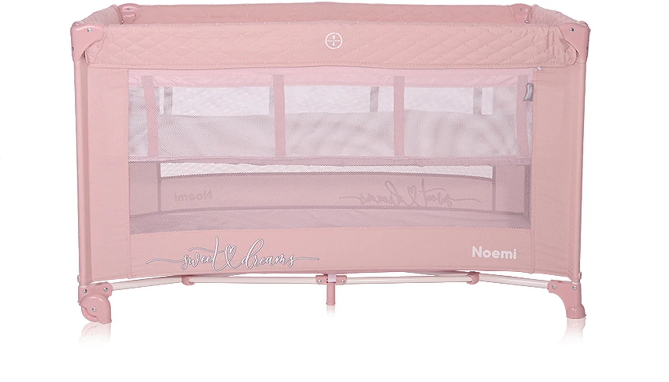 Манеж Lorelli NOEMI 2 Layers Mellow Rose Star