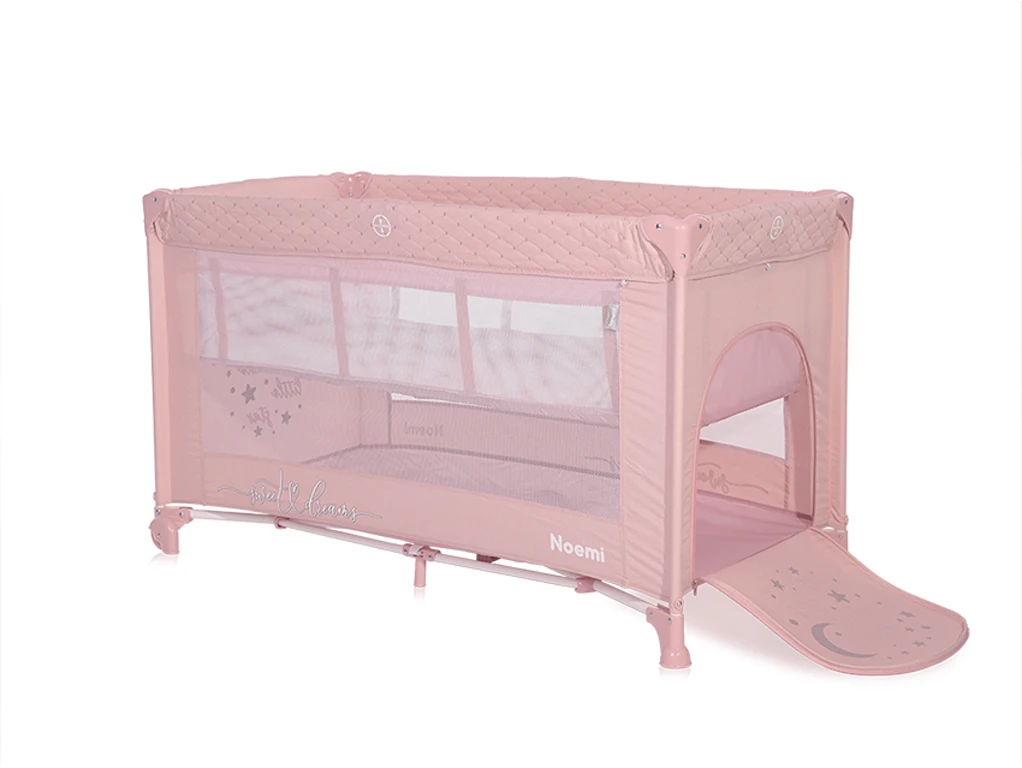 Манеж Lorelli NOEMI 2 Layers Mellow Rose Star