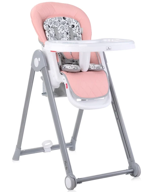 Детский стульчик для кормления Lorelli Party Mellow Rose Leather