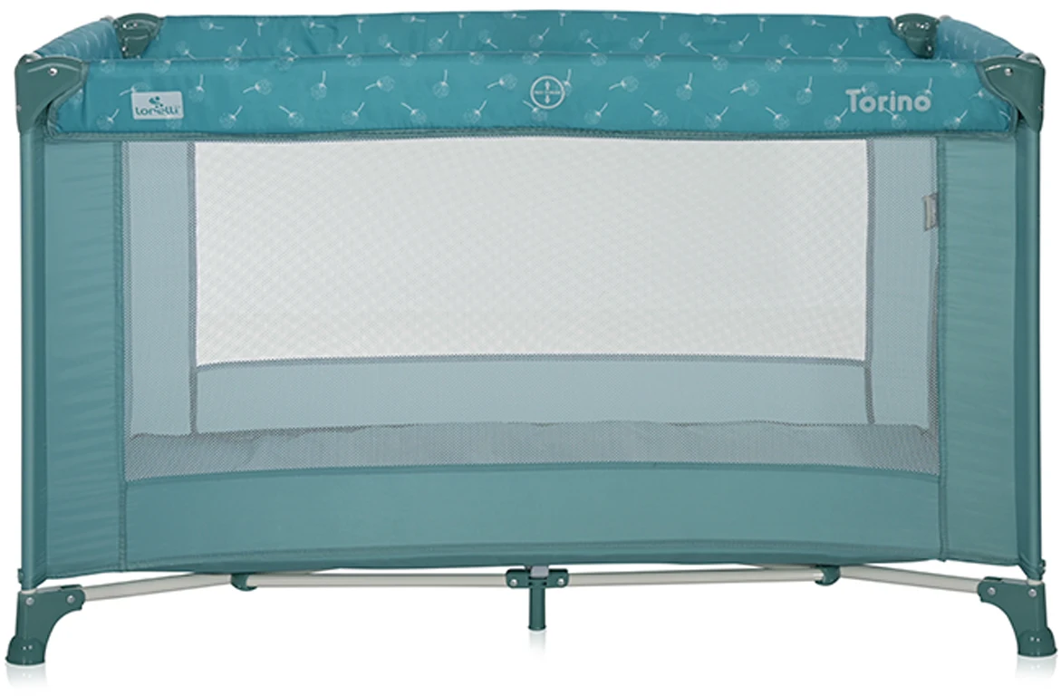 Дитячий манеж Lorelli TORINO 1 Layer Arctic Floral