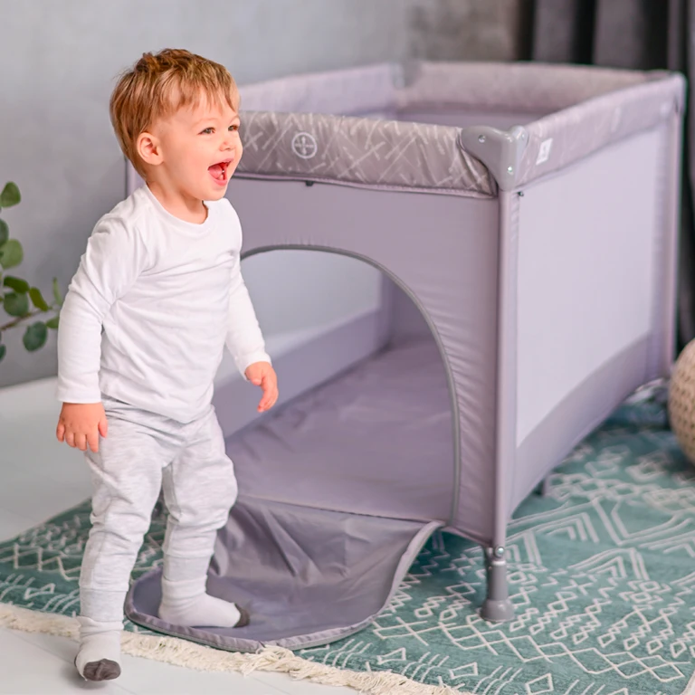 Дитячий манеж Lorelli TORINO 1 Layer Arctic Floral