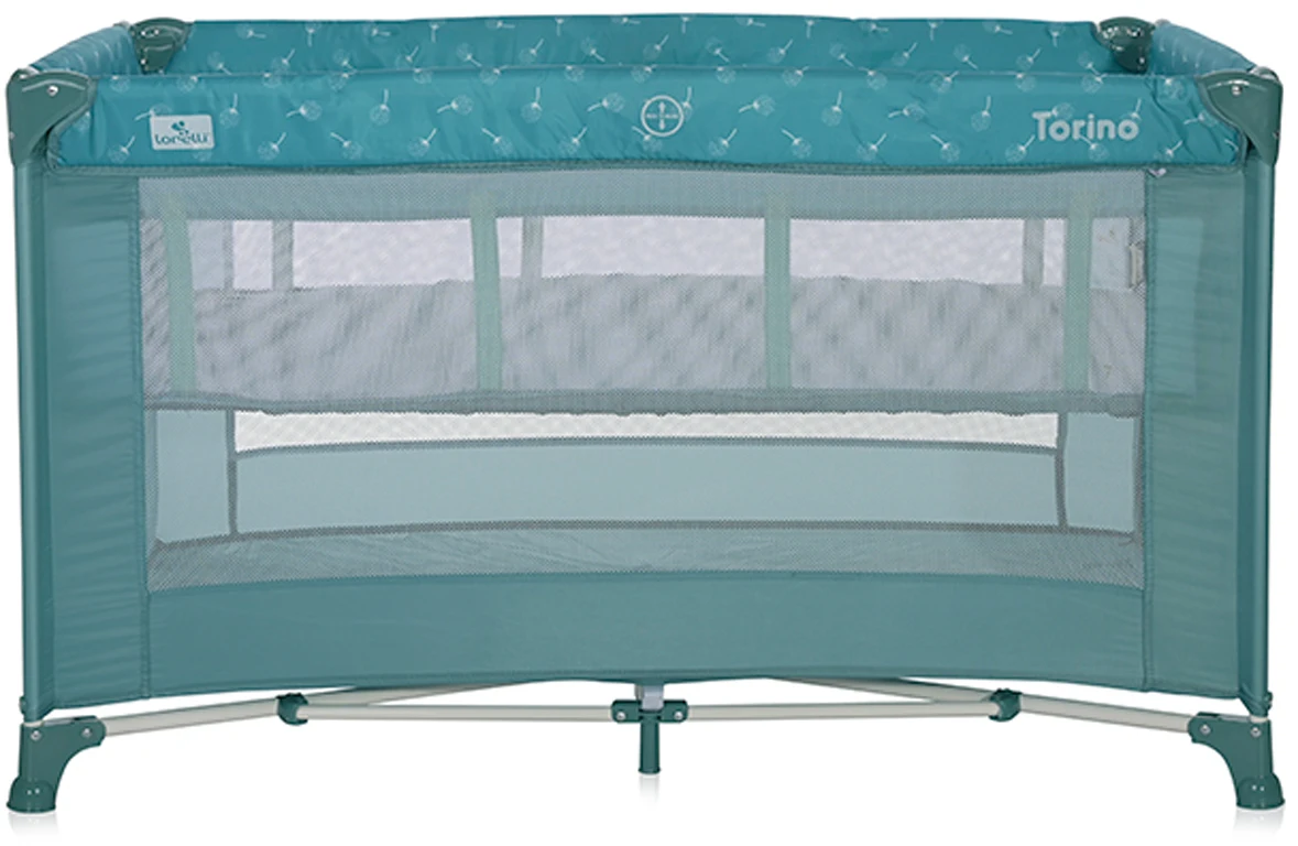 Дитячий манеж Lorelli TORINO 2 Layer Arctic FLORAL