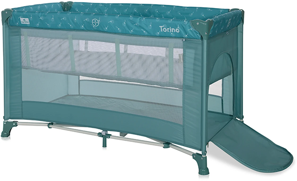 Дитячий манеж Lorelli TORINO 2 Layer Arctic FLORAL