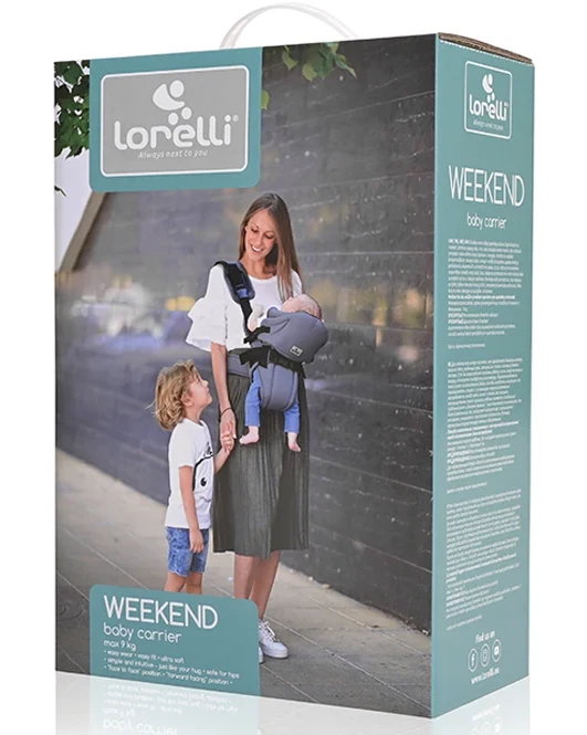 Кенгуру Lorelli Weekend Lemon Curry&Black