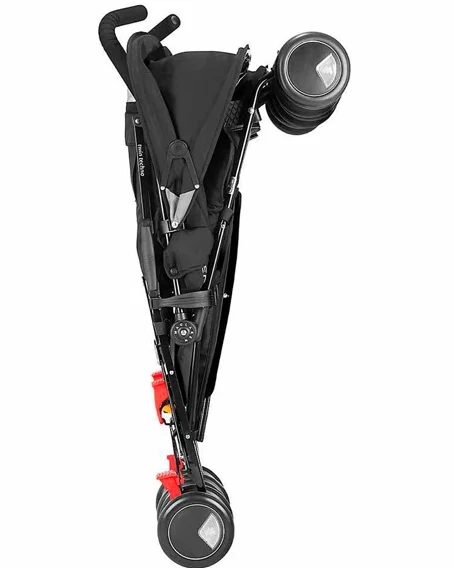 Коляска-трость для двойни Maclaren Twin Techno Black (WM1Y130012)