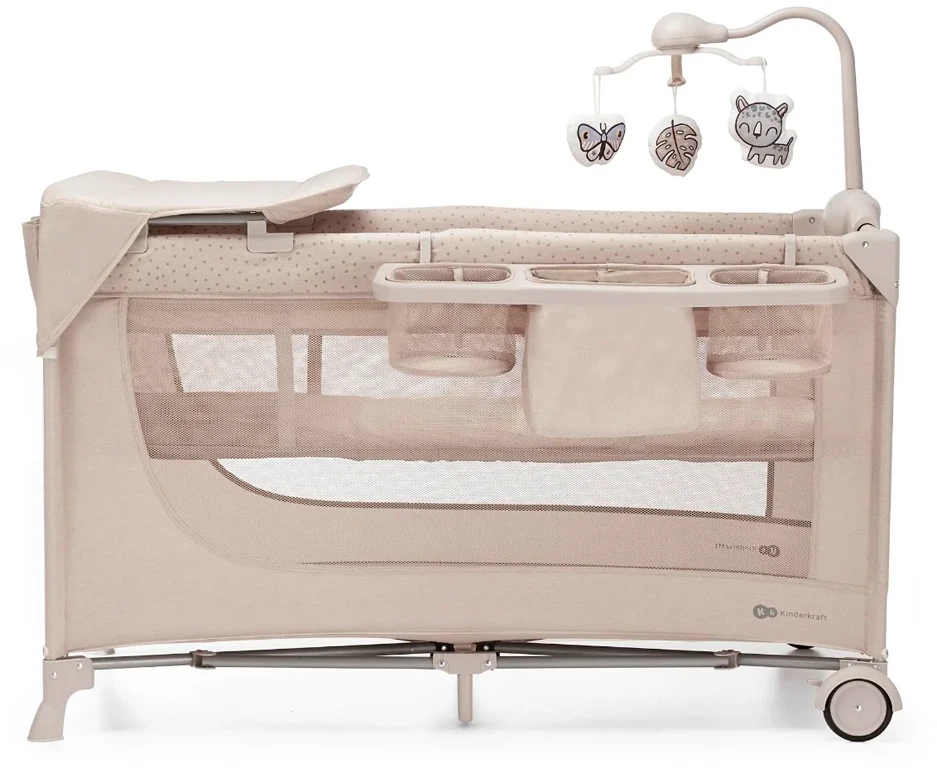 Манеж із пеленатором Kinderkraft Joy 2 Beige