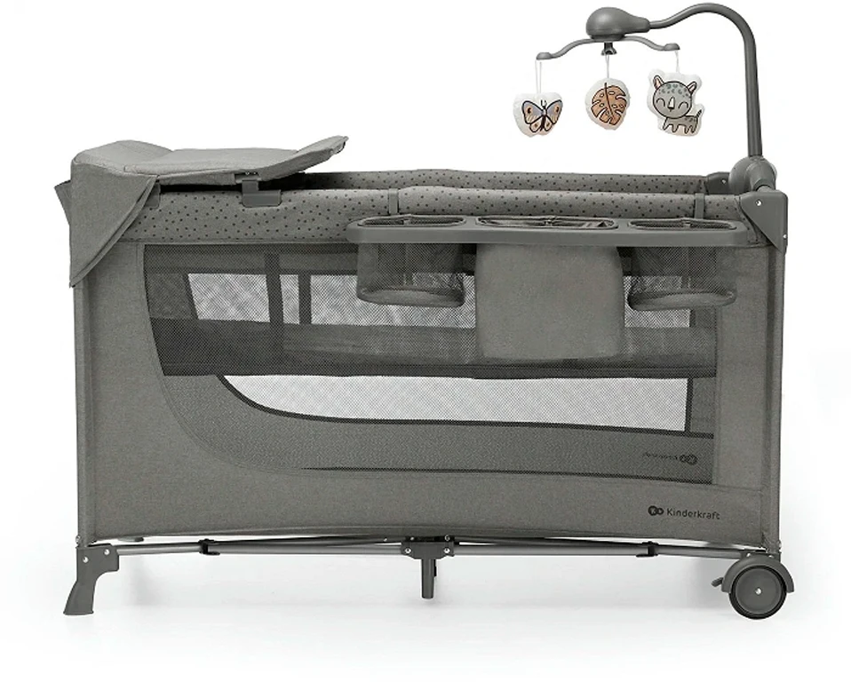 Манеж із пеленатором Kinderkraft Joy 2 Dark Grey