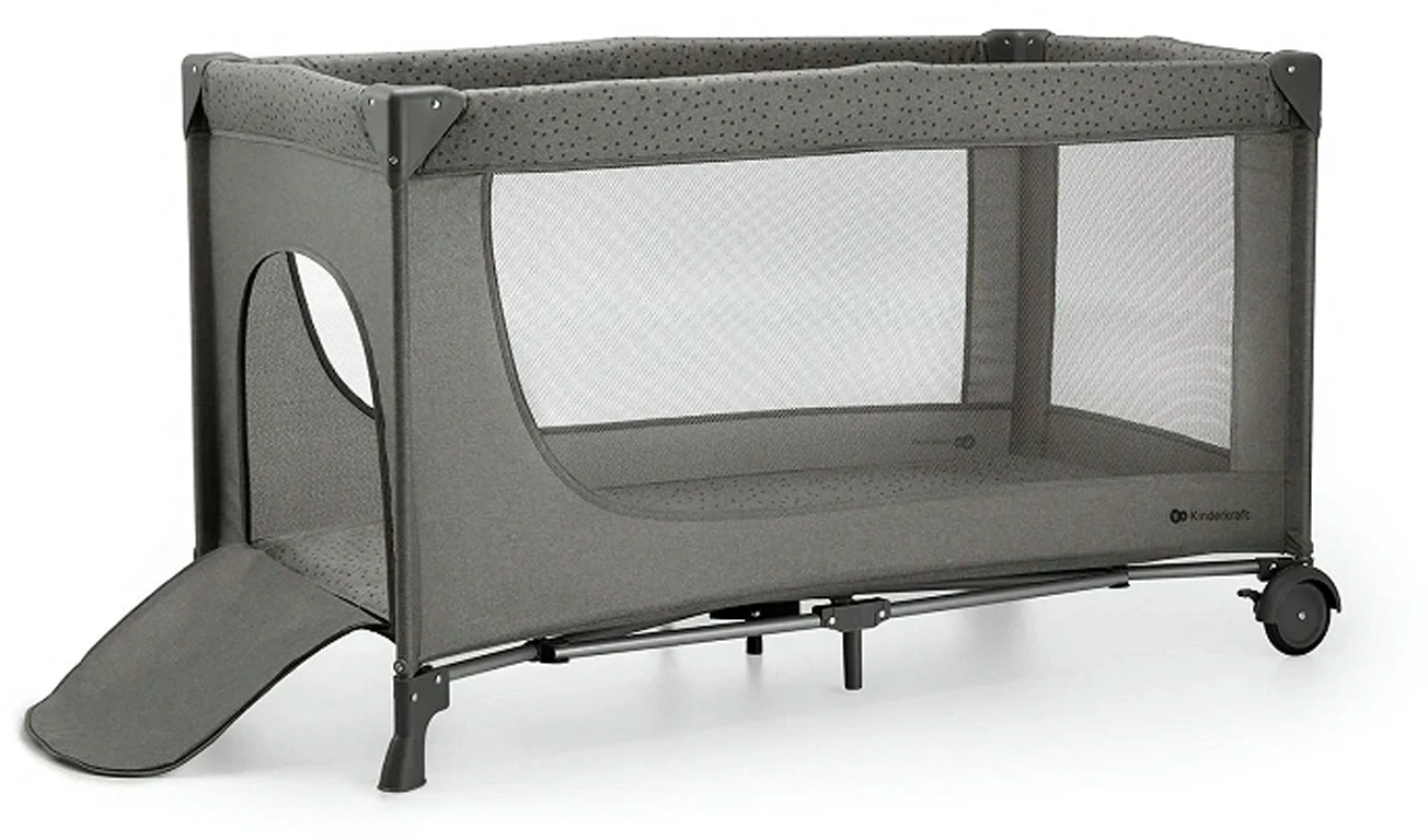 Манеж із пеленатором Kinderkraft Joy 2 Dark Grey
