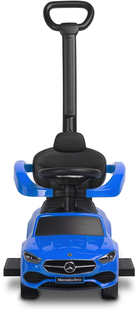 Машинка для катання Caretero (Toyz) Mercedes C-CLASS з батьківською ручкою Blue