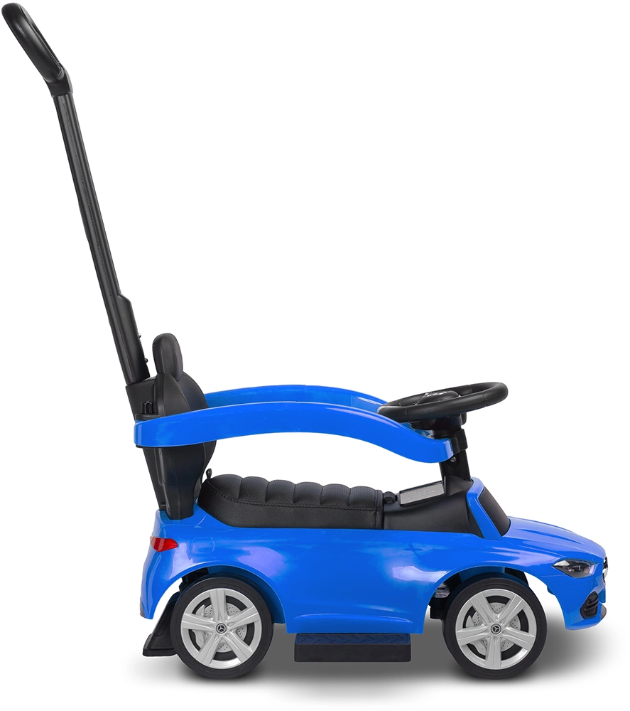 Машинка для катання Caretero (Toyz) Mercedes C-CLASS з батьківською ручкою Blue