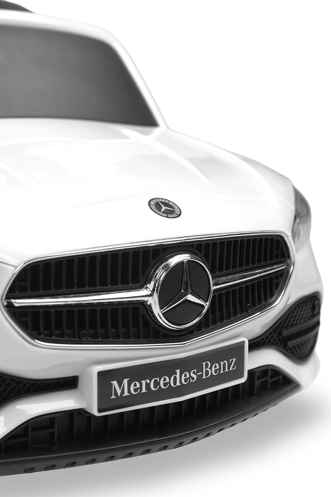 Машинка для катання Caretero (Toyz) Mercedes C-CLASS з батьківською ручкою White