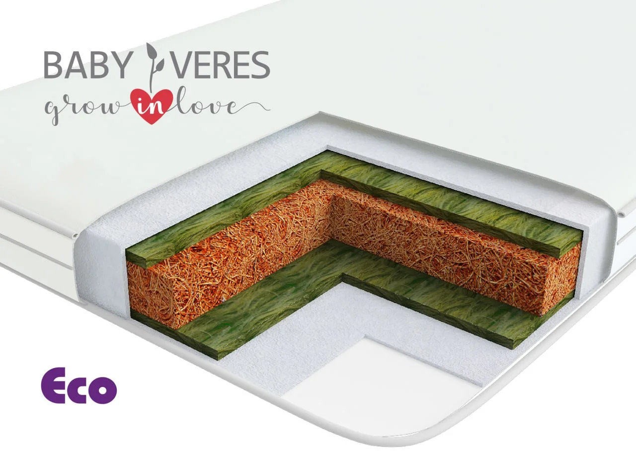 Детский матрас Baby Veres ECO 120×60×10 (51.1.02)