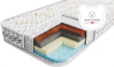 Матрас Veres Gel latex+ Organic 200x80x10 см