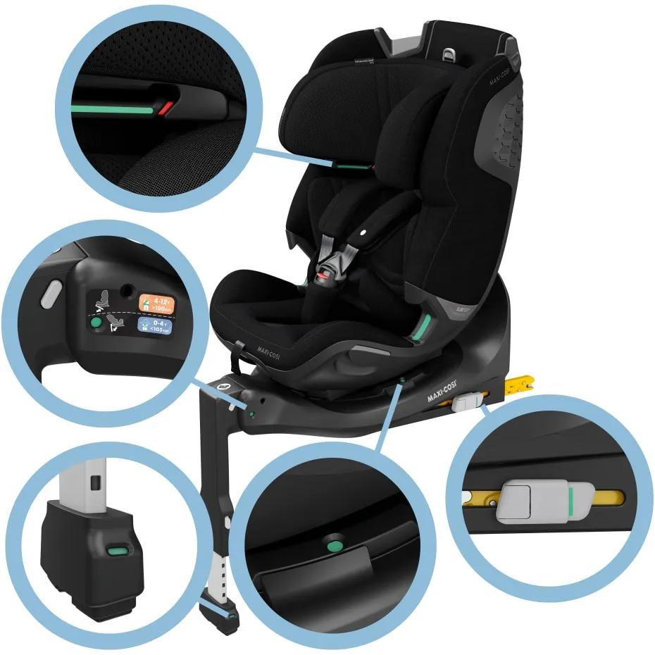 Автокрісло Maxi-Cosi Emerald 360 Pro Authentic Black