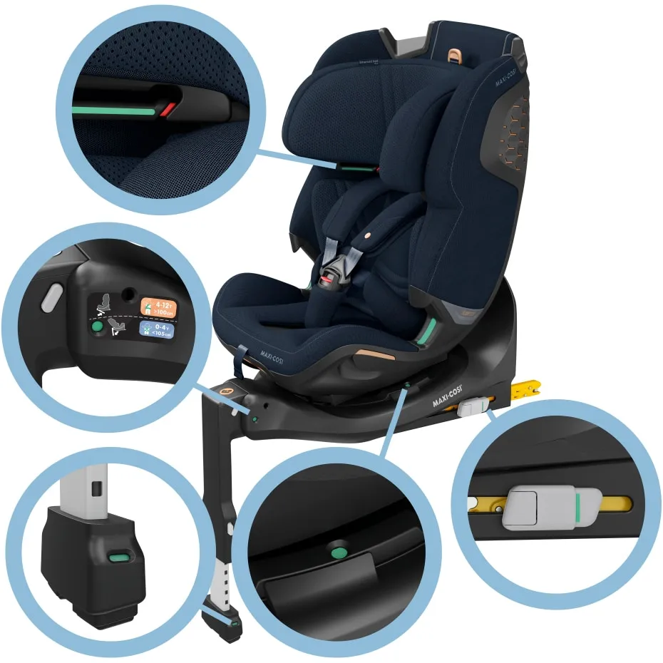 Автокрісло Maxi-Cosi Emerald 360 Pro Authentic Blue