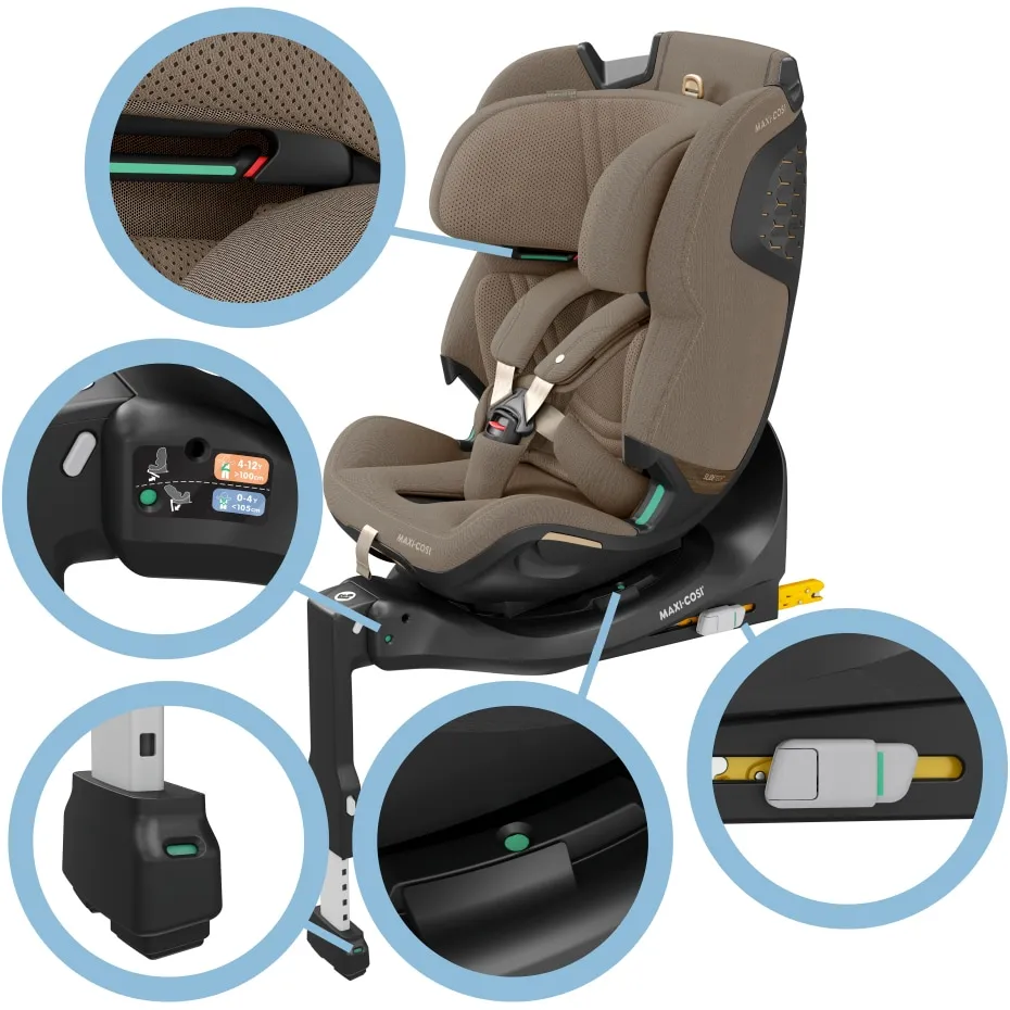 Автокрісло Maxi-Cosi Emerald 360 Pro Authentic Truffle
