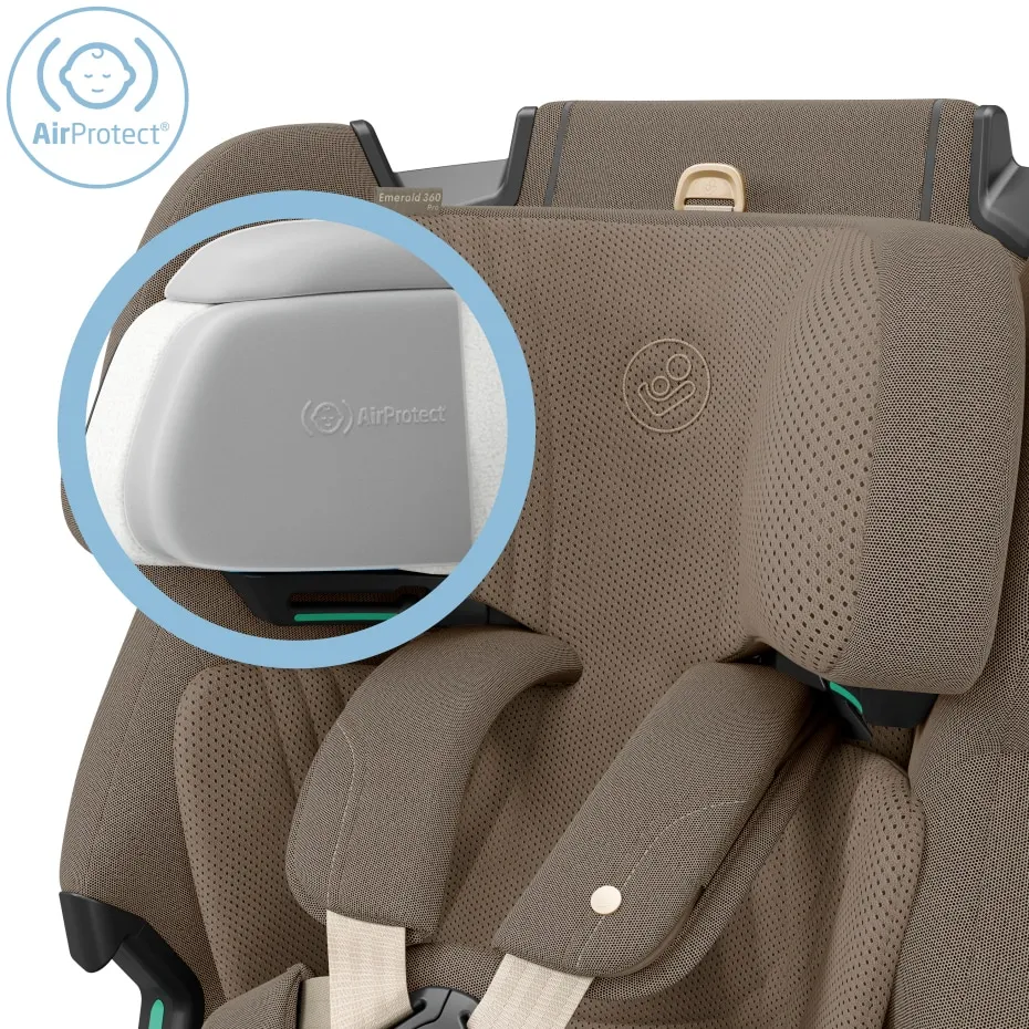 Автокрісло Maxi-Cosi Emerald 360 Pro Authentic Truffle