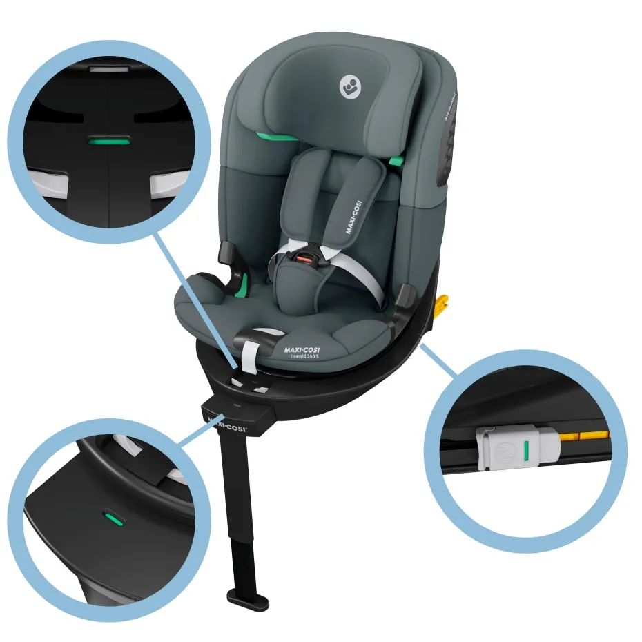 Автокрісло Maxi-Cosi Emerald 360 S Tonal Graphite