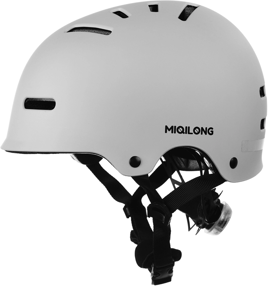 Детский защитный шлем Miqilong Atlas серый