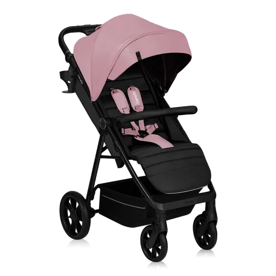 Прогулянкова коляска Lionelo MIRA PINK ROSE