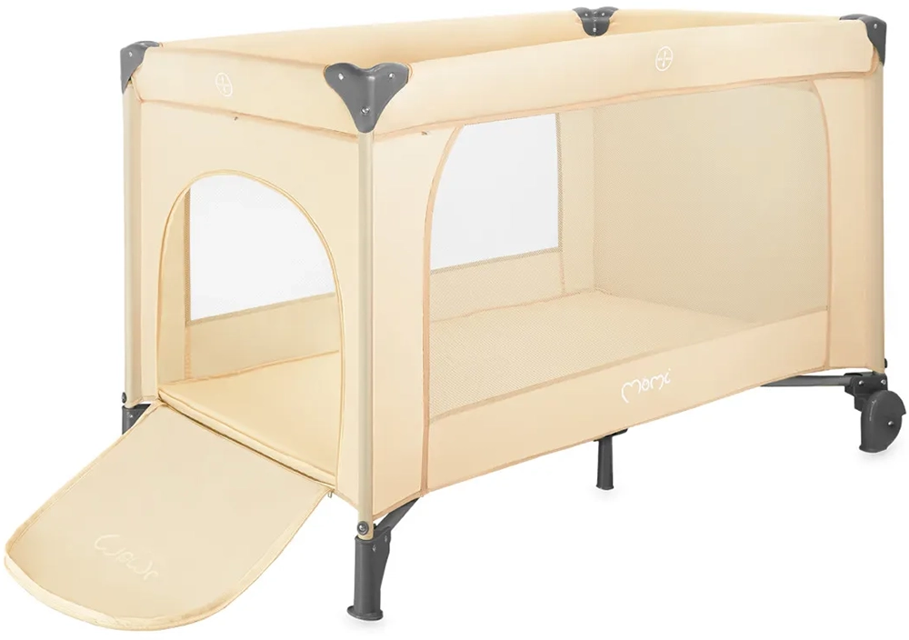 Дитячий манеж MoMi BELOVE PLUS beige