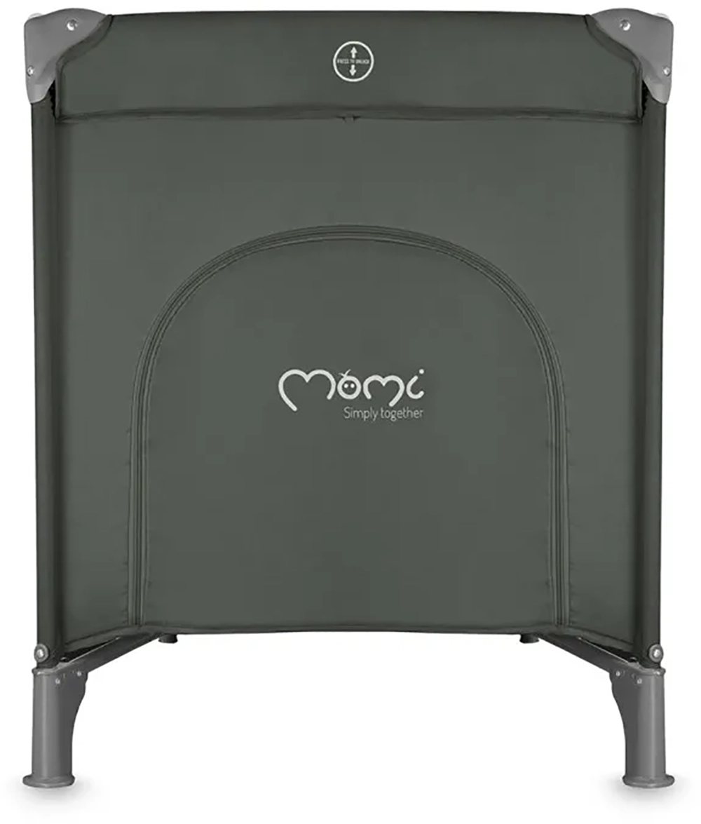 Дитячий манеж MoMi BELOVE PLUS dark green
