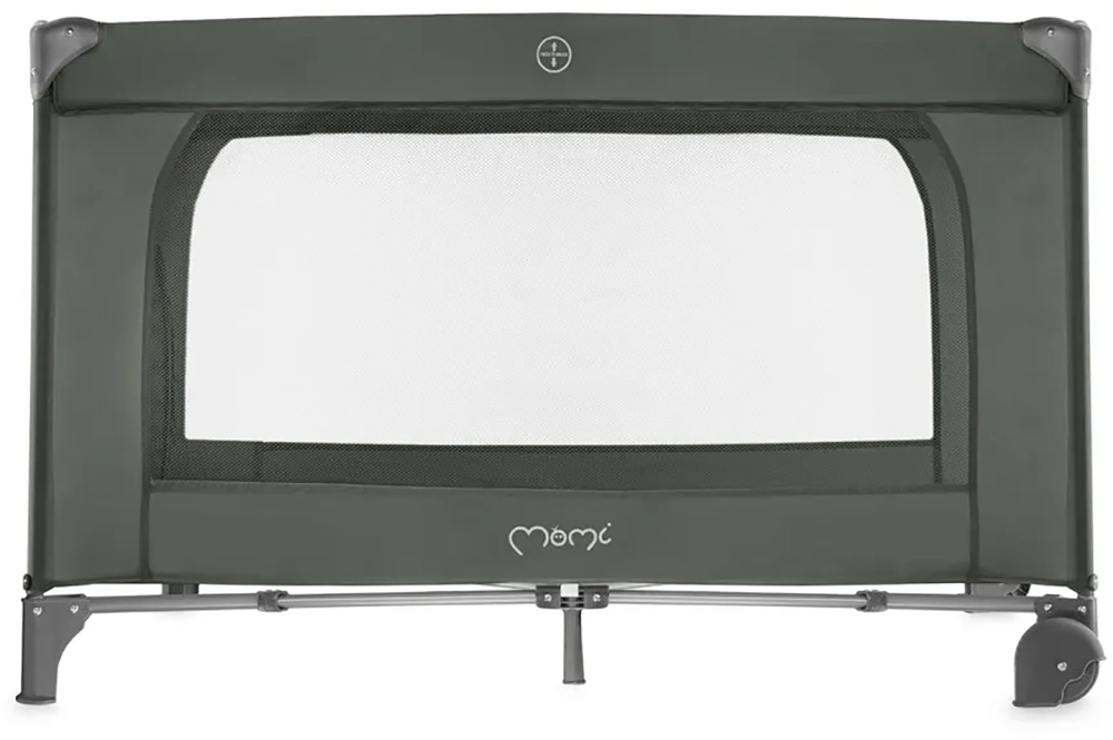 Дитячий манеж MoMi BELOVE PLUS dark green