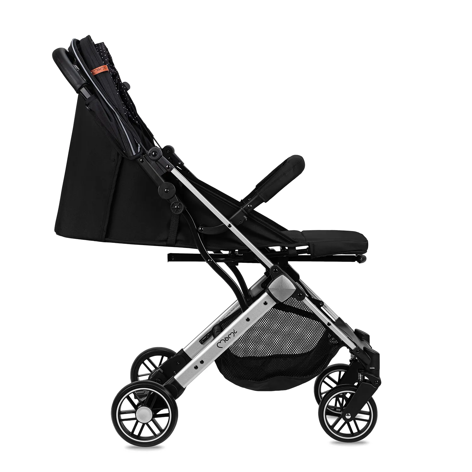 Коляска дитяча MoMi ESTELLE LIGHT Black-Silver