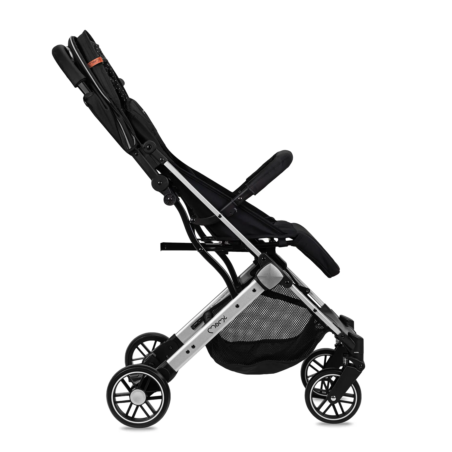 Коляска дитяча MoMi ESTELLE LIGHT Black-Silver