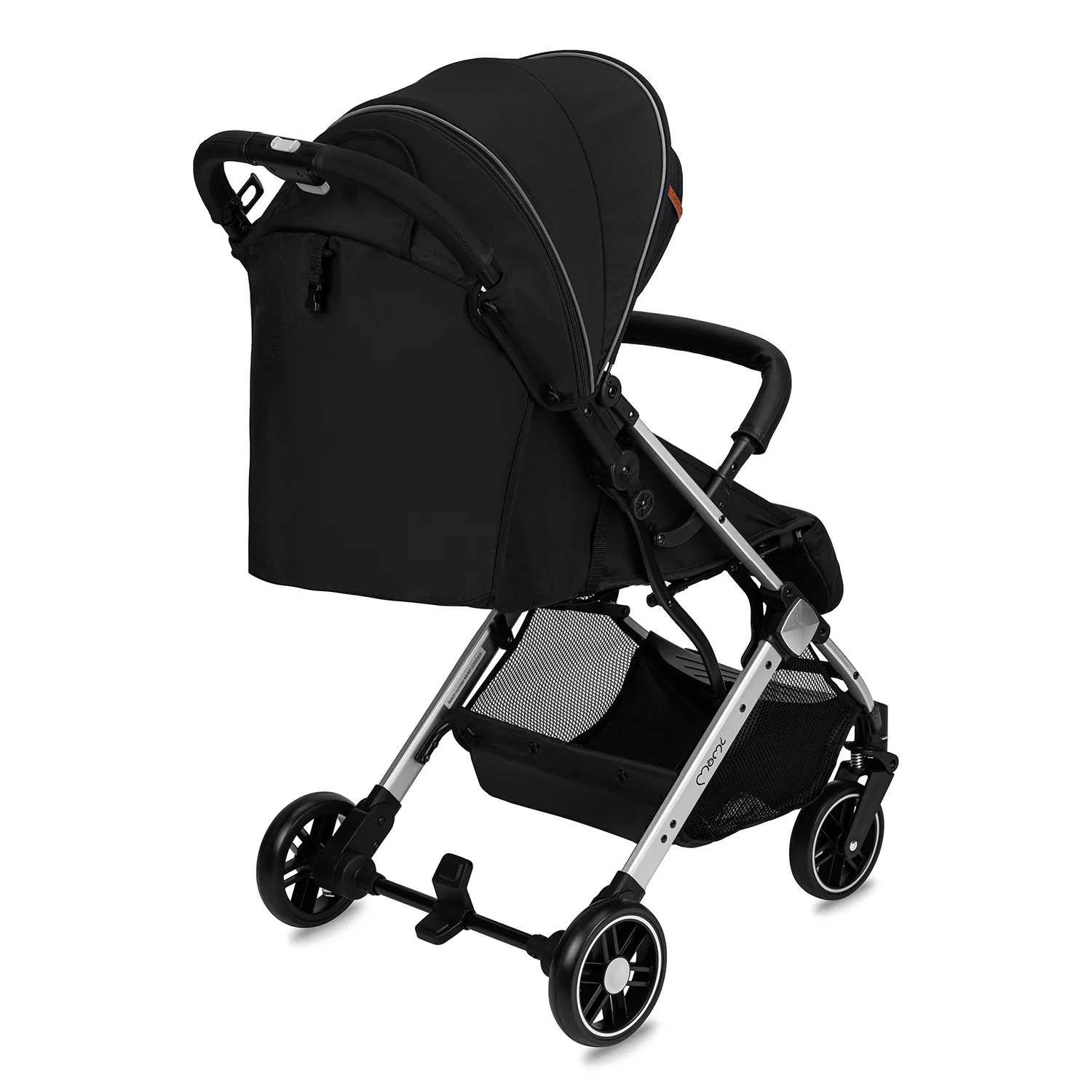 Коляска дитяча MoMi ESTELLE LIGHT Black-Silver